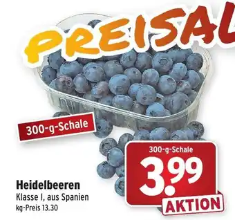 Wasgau Heidelbeeren 300g Angebot