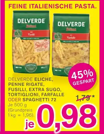 KODi Delverde Pasta 500g Angebot