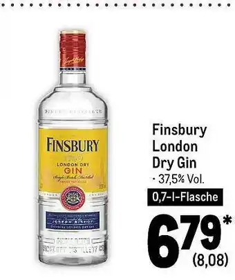 METRO Finsbury london dry gin Angebot