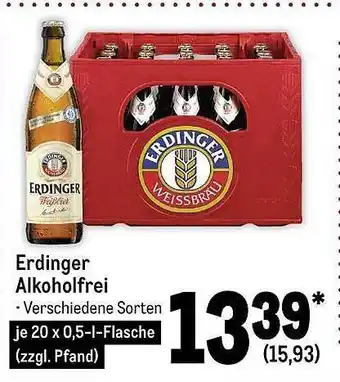 METRO Erdinger alkoholfrei Angebot