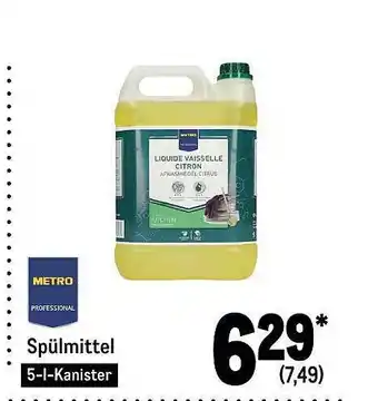 METRO Spülmittel Angebot