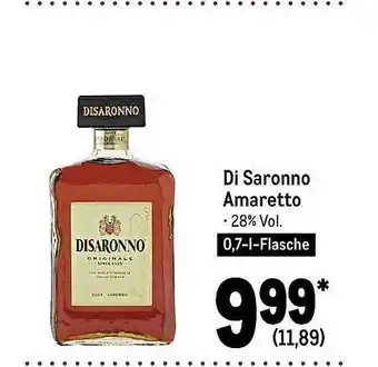 METRO Di saronno amaretto Angebot