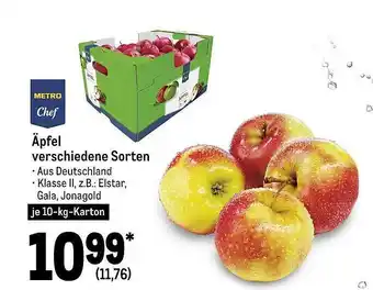 METRO Äpfel Angebot