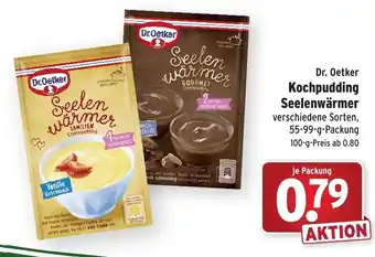 Wasgau Dr. Oetker Kochpudding Seelenwärmer 55-99g Angebot