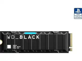 MediaMarkt Wd _black™ sn850 nvme™ ssd für ps5™-konsolen , ssd-speicher, schwarz/blau Angebot