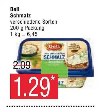 Marktkauf Deli schmalz Angebot