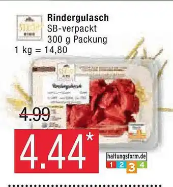 Marktkauf Rindergulasch Angebot