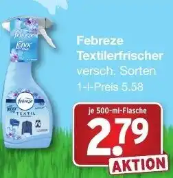 Wasgau Febreze Textilerfrischer 500ml Angebot