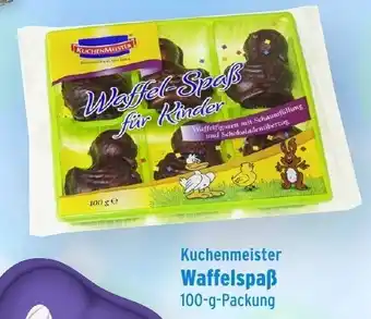 Wasgau Kuchenmeister Waffelspaß 100g Angebot