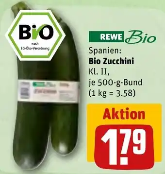 REWE Zucchini 500g Angebot