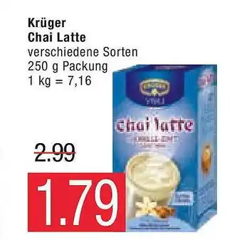 Marktkauf Krüger chai latte Angebot