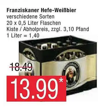 Marktkauf Franziskaner hefe-weißbier Angebot