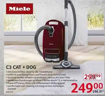 Selgros Miele c3 cat + dog Angebot