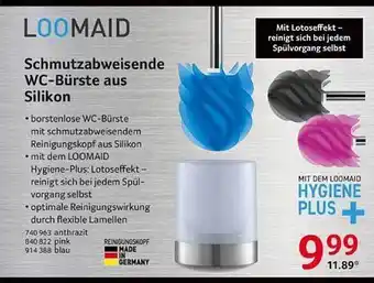 Selgros Loomaid schmutzabweisende wc-bürste aus silikon Angebot