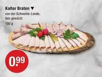 V Markt Kalter braten Angebot