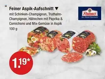 V Markt Feiner aspik-aufschnitt reinert Angebot