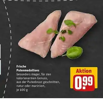 REWE Frische putenmedaillons Angebot