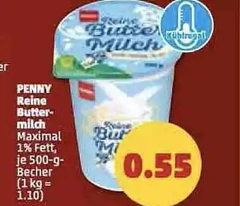 PENNY Penny reine buttermilch Angebot