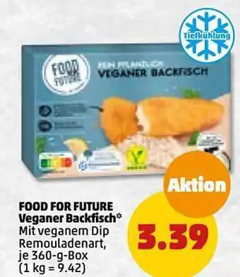 PENNY Food for future veganer backfisch Angebot