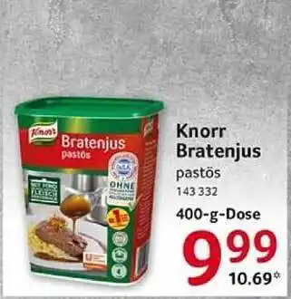 Selgros Knorr bratenjus Angebot