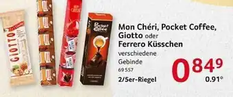 Selgros Mon chéri, pocket coffee, giotto oder ferrero küsschen Angebot