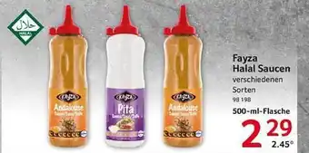 Selgros Fayza halal saucen Angebot