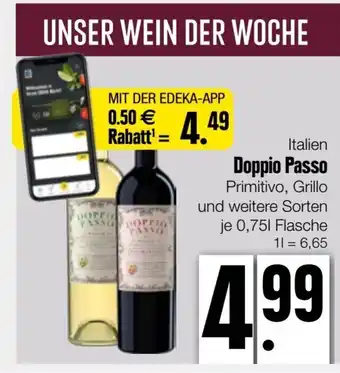 Edeka Xpress Doppio Passo Weine 750ml Angebot