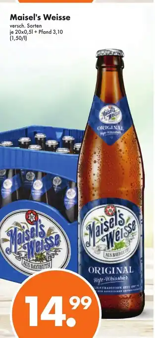 Trink und Spare Maisel's Weisse 20*500ml Angebot