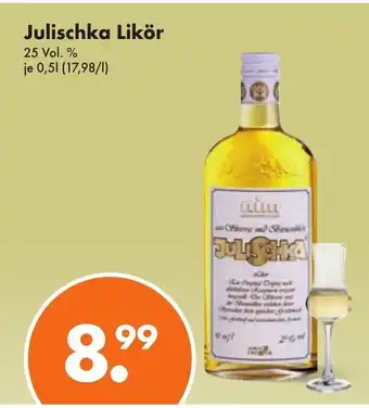 Trink und Spare Nim Julischka Likor 500ml Angebot