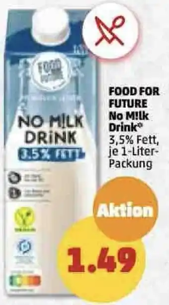 PENNY Food for Future No M!lk Drink 1 Liter Packung Angebot