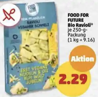 PENNY Food for Future Bio Ravioli 250 g Packung Angebot