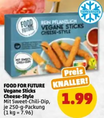 PENNY Food for Future Vegane Sticks Cheese Style 250 g Packung Angebot