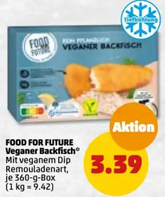 PENNY Food for Future Veganer Backfisch 360 g Box Angebot