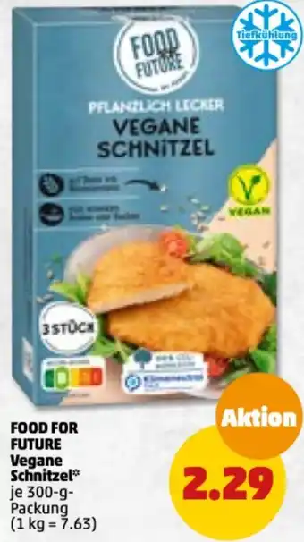 PENNY Food for Future Vegane Schnitzel 300 g Packung Angebot