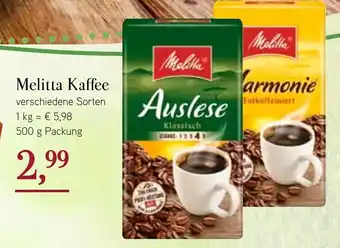 Dornseifer Melitta Kaffee 500g Angebot