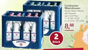 Dornseifer Gerolsteiner Mineralwasser Angebot