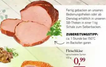 Dornseifer Fleischkäse 100g Angebot