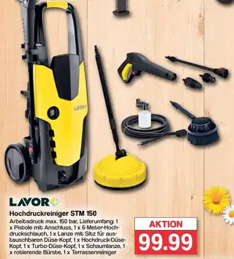 Famila Nord West Lavor Hochdruckreiniger STM 150 Angebot