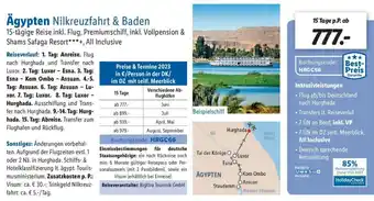 Lidl Ägypten Nilkreuzfahrt & Baden Angebot