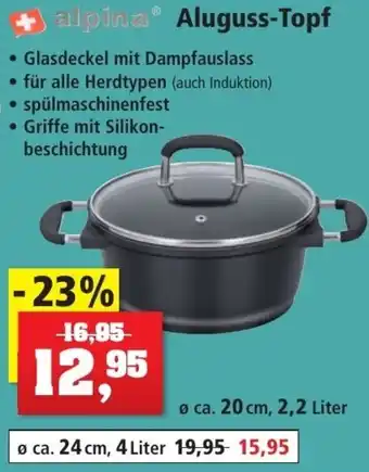 Thomas Philipps Alpina Aluguss Topf Angebot