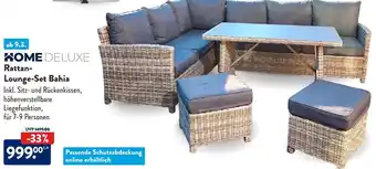 Aldi Süd Home Deluxe Rattan Lounge Set Bahia Angebot