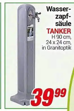 CENTERSHOP Wasserzapfsäule tanker Angebot