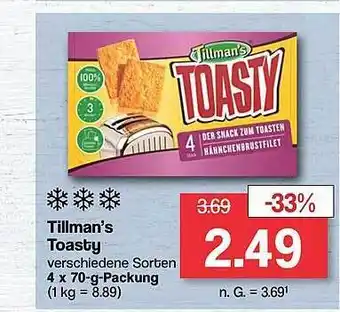 Famila Nord West Tillman's toasty verschiedene sorten Angebot