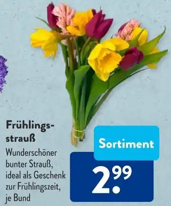 Aldi Süd Frühlingsstrauß Angebot