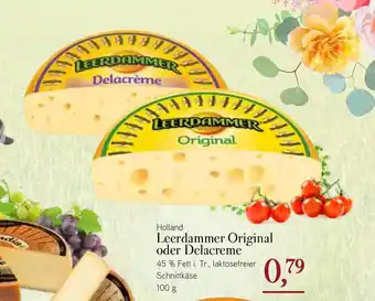 Dornseifer Holland Leerdammer Original oder Delacreme 100g Angebot