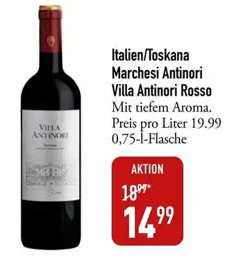 Galeria Markthalle Marchesi Antinori Villa Antinori Rosso IGP 750ml Angebot