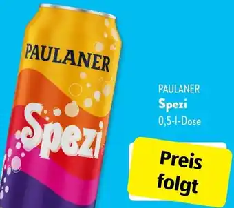 Aldi Süd Paulaner Spezi 0,5 L Dose Angebot