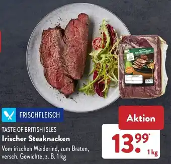 Aldi Süd Taste of British Isles Irischer Steaknacken Angebot