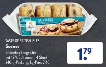 Aldi Süd Taste of British Isles Scones 240 g Packung Angebot