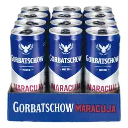 Netto Marken-Discount Gorbatschow wodka & maracuja mixgetränk 10,0 % vol 0,33 liter, 12er pack Angebot